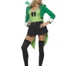 2PC Charming Leprechaun Sexy Halloween Party Costume Leg Avenue Style# 83419-GRN-S