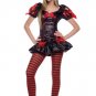 2PC Gothic Princess Sexy Halloween Party Costume Leg Avenue Style# J48001-BLKRED-ML