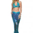 2PC Sea Mermaid Siren Sexy Halloween Party Costume Leg Avenue Style# 83179-TURQ-L