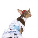 2PC Wizard of Oz Dorothy Toto Cute Dog Halloween Pet Costume Leg Avenue Style# 21010-BLUWHT-XS