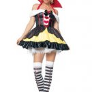 3PC Alice in Wonderland Queen of Hearts Sexy Halloween Party Costume Leg Avenue Style# 83336-REDBLKY