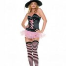 3PC Good Witch Sexy Halloween Party Costume Leg Avenue Style# 83233-PNK-ML
