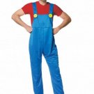 3PC Mario Bros. Men's Halloween Party Costume Leg Avenue Style# 83120-BLURED-XL