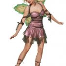 3PC Pixie Fairy Sexy Halloween Party Costume Leg Avenue Style# 83161-DUSTYROSE-M