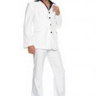 3PC Saturday Night Fever Disco King Sexy Halloween Party Costume Leg Avenue Style# 83239-WHT-SM