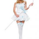 4PC Lil Bo Peep Sexy Halloween Party Costume Leg Avenue Style# 83208-WHTBLU-SM
