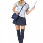 4PC Postal Worker Sexy Halloween Party Costume Leg Avenue Style# 83080-BLU-S