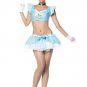 5PC Ice Princess Sexy Halloween Party Costume Leg Avenue Style# 53040-LTBLUE-SM