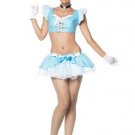 5PC Ice Princess Sexy Halloween Party Costume Leg Avenue Style# 53040-LTBLUE-XS