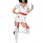 5PC Naughty Nurse Sexy Halloween Party Costume Leg Avenue Style# 83246-PNK-S