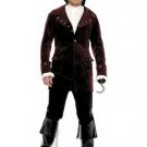 7PC Buccaneer Pirate Sexy Halloween Party Costume Leg Avenue Style# 83266-BURG-ML