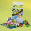 48 Personalized Milk Cartons for Birthday Favors