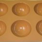 Silicone bakeware(6 cup  halt sphere)