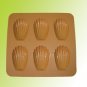 Silicone bakeware(6 cup  madeleine)