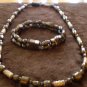 BLACK HANDBEADED magnetic hematite bracelet custom sizes Men's or Women's