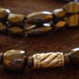 BLACK HANDBEADED magnetic hematite bracelet custom sizes Men's or Women's