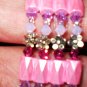 36" SWAROVSKI CRYSTAL "wrap" necklace anklet bracelet u pick colors