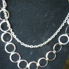 silver layered necklace custom styles & lengths welcome