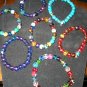 Assorted glass bracelets pick your color or have one custom