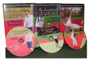 Tennis Instruction Lessons DVD Video , Complete Set!