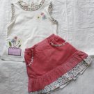 CARTER'S Girl's 2 Pieces Set with Matching Skirt (RM35.90)