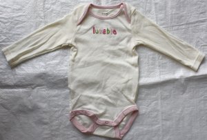 GYMBOREE Long Sleeve 'Lovable' Romper (RM19.90)
