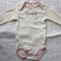 GYMBOREE Long Sleeve 'Lovable' Romper (RM19.90)