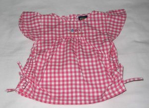 OSH KOSH Pink Chequered Blouse (RM34.90)