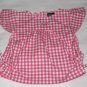 OSH KOSH Pink Chequered Blouse (RM34.90)