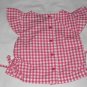 OSH KOSH Pink Chequered Blouse (RM34.90)