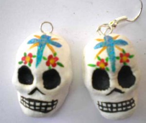 CROSS CALAVERA EARINGS
