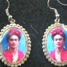 RED FRIDA EARINGS
