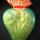 GREEN BEATLE SACRED HEART