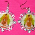 Frida trotski Painting Earings