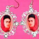 Red Shal Frida Earings