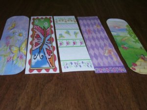 5 Bookmarks - Butterfly 1