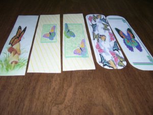 5 Bookmarks - Butterfly 2