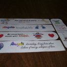 5 Bookmarks - Angels