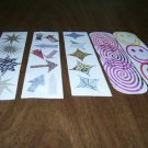 5 Bookmarks - Shapes