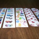 5 Bookmarks - Hearts