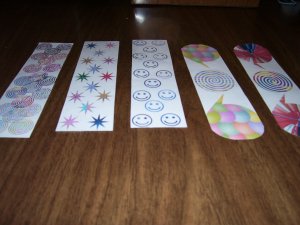 5 Bookmarks - Celebrations