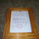 I Carry Your Heart With Me an E.E. Cummings poster/print/sign