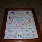 Family Rules Print/Poster/Sign