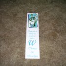 25 laminated bookmarks-Thank you for sharing our special day with us 2-Customized with monogram