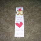 25 laminated bookmarks -with this ring I thee wed 2-customized