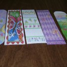 5 Laminated Bookmarks -Butterflies 2