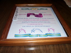 Love Is Printed Word Art Poster
