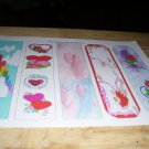 5 Laminated Bookmarks - Valentines #4