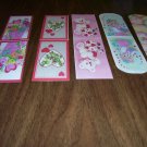 5 Laminated Bookmarks - Valentines #2