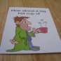 Set of 4 postcards with word design "Cup of Shut Up"